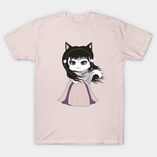 Little Orchid Cat T-Shirt